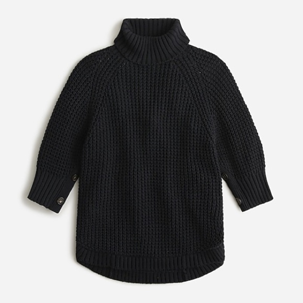 J Crew Turtleneck cotton poncho
Item BJ612